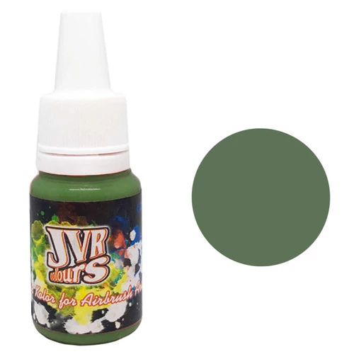 Краска JVR Revolution kolor для аэрографии №123 хаки 10 мл