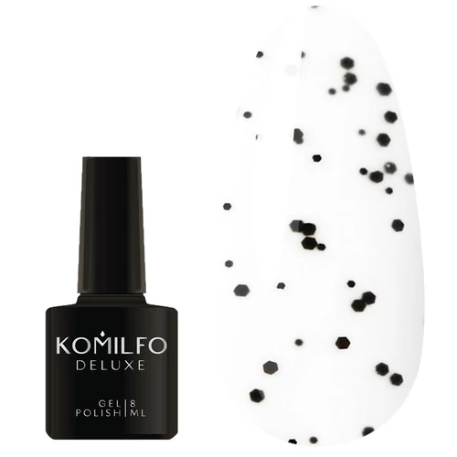 Топ KOMILFO Dragon Fruit No Wipe Matte матовый без липкого слоя с черными точками 8 мл (186111)