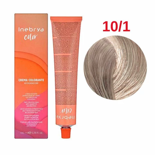 Краска для волос INEBRYA 10/1  платиновый светло-пепельный блонд 100мл (8033219163886)