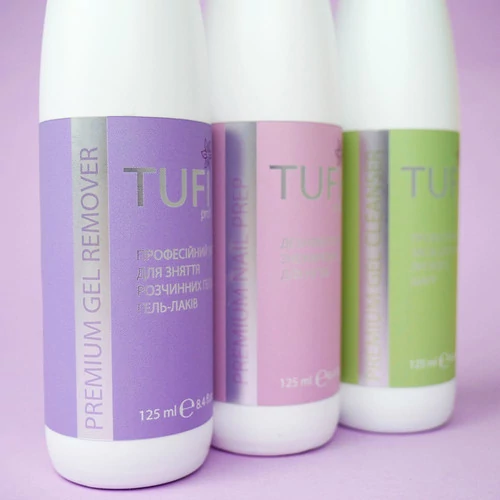 Жидкость для снятия гель-лака TUFI profi PREMIUM Gel Remover 125 мл (0096796) - Фото №7