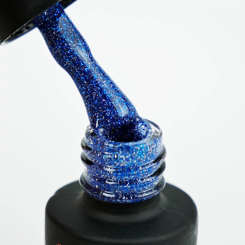 Гель-лак светоотражающий NAILAPEX №477 синий бриллиант 6 мл (0098937) - Фото №2