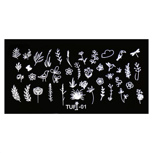 Пластина для стемпінгу TUFI profi №1 (0099882)