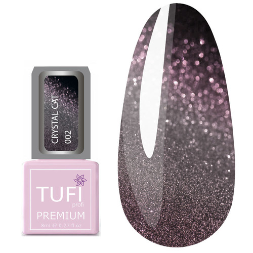 Гель-лак TUFI profi CRYSTAL CAT 02 Аметист 8 мл (0100509)