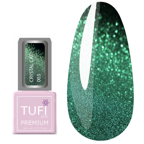 Гель-лак TUFI profi CRYSTAL CAT 03 Сапфир 8 мл (0100510)