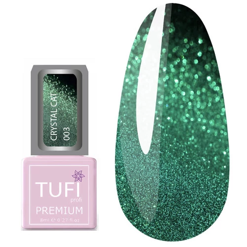 Гель-лак TUFI profi CRYSTAL CAT 03 Сапфир 8 мл (0100510)