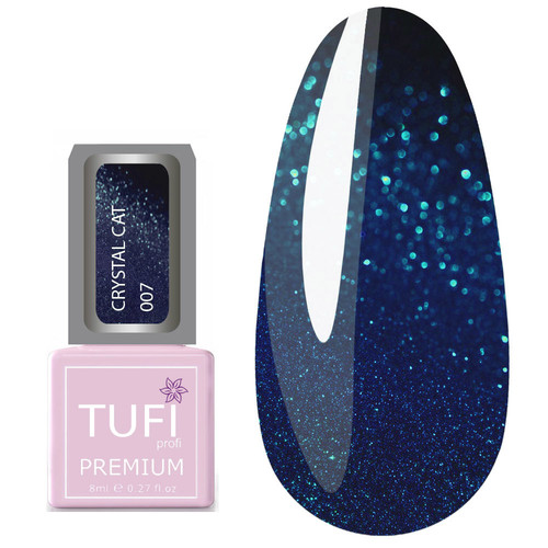 Гель-лак TUFI profi CRYSTAL CAT 07 Серце океану 8 мл (0100514)