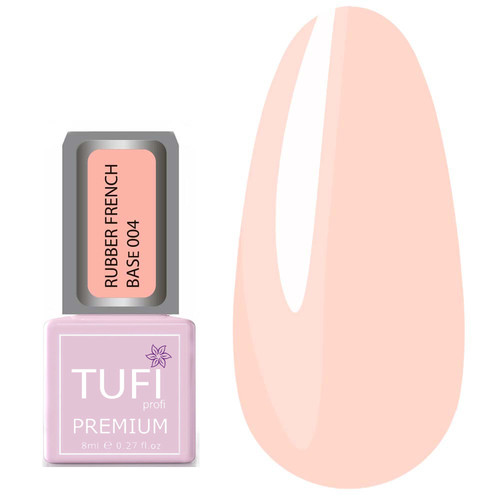 База TUFI profi RUBBER FRENCH BASE 04 Клубника со Сливками 8 мл (0100362)