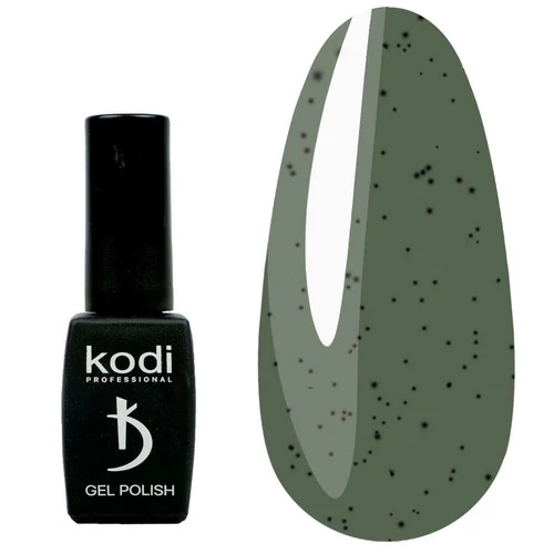 Гель лак KODI AS №08 серо-зеленый с крошкой 8 мл (20105570) - Фото №1