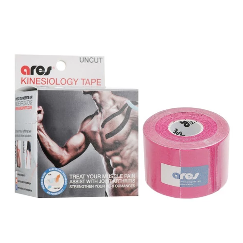 Кинезио тейп Ares Tape розовый (8809273950065)