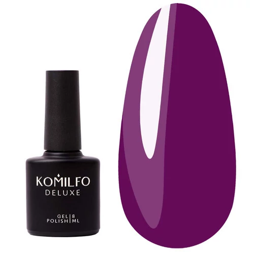 KOMILFO Color Base Juicy Blueberry винно-фиолетовый 8 мл (780810) - Фото №1