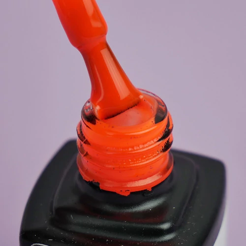 Гель-лак KIRA Nails Fluo №001 оранжевый светящийся 6 мл (747001) - Фото №2