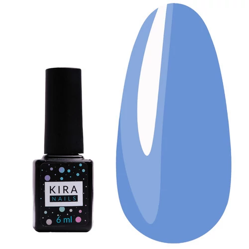 Цветная база KIRA Nails Color 011 светло-синий 6 мл (102663) - Фото №1