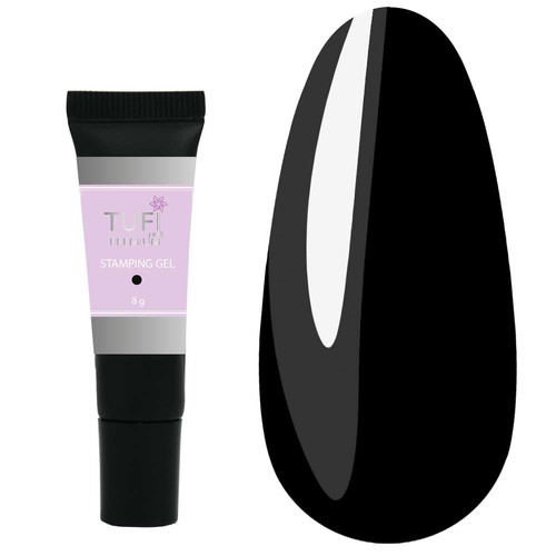 Гель для стемпінгу TUFI profi 002 Чорний 8 г (0102067)