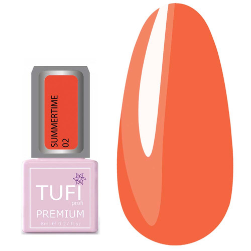 Гель-лак TUFI profi SUMMERTIME 02 Пламя 8 мл (0102172)