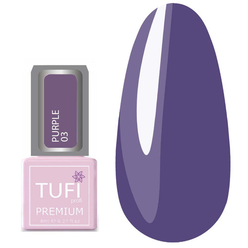 Гель-лак TUFI profi PURPLE 03 Слива 8 мл (0102495)