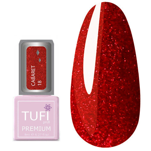 Гель-лак TUFI profi CABARET 18 Голливуд 8 мл (0102573)