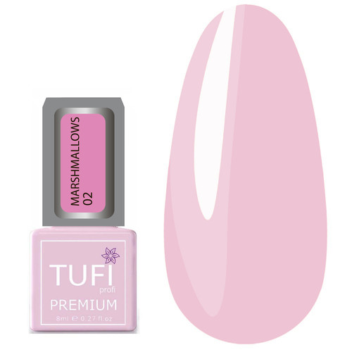 Гель-лак TUFI profi MARSHMALLOWS 02 Барбі 8 мл (0102479)