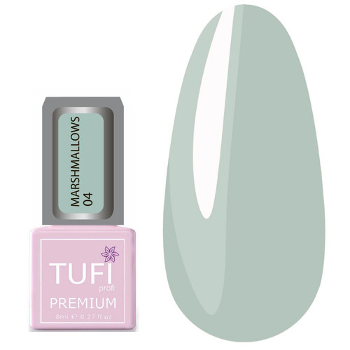 Гель-лак TUFI profi MARSHMALLOWS 04 Мятный 8 мл (0102481)