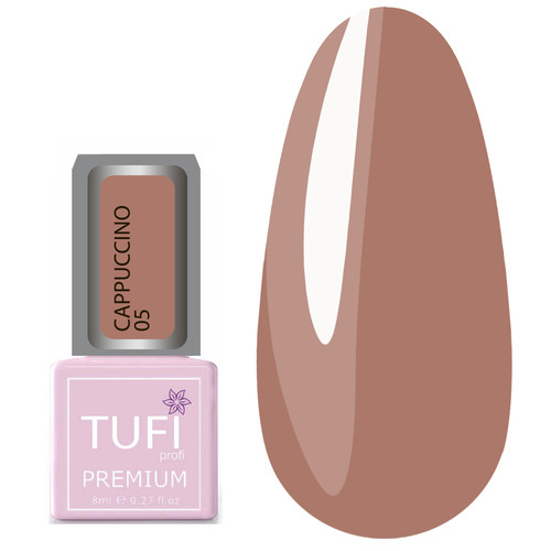 Гель-лак TUFI profi CAPPUCCINO 05 Мокко 8 мл (0102587)