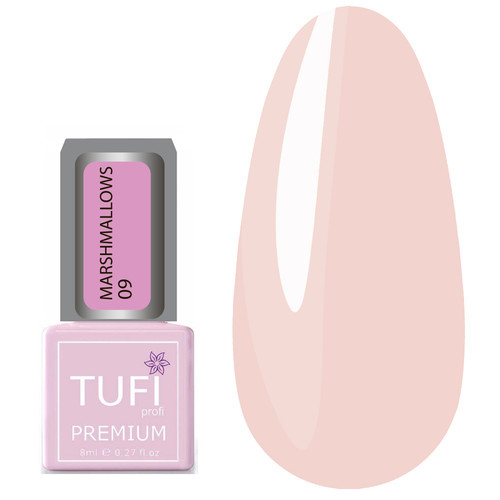 Гель-лак TUFI profi MARSHMALLOWS 09 Персиковый 8 мл (0102486)