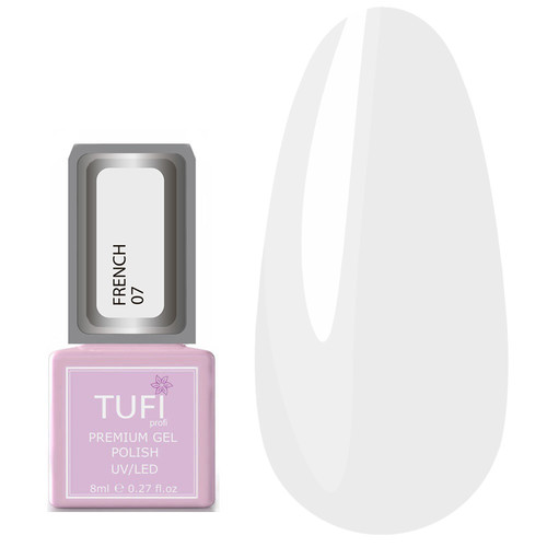 Гель-лак TUFI profi FRENCH 07 Кокосовый 8 мл (0102543)