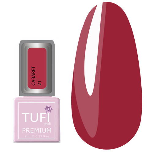 Гель-лак TUFI profi CABARET 21 Сангрия 8 мл (0102576)