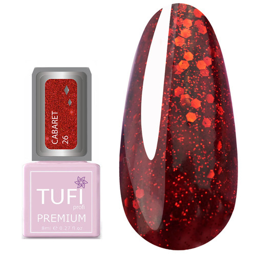Гель-лак TUFI profi CABARET 26 Гламур 8 мл (0102581)