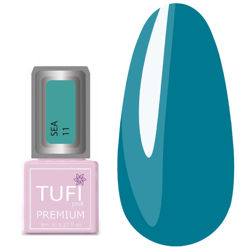 Гель-лак TUFI profi SEA 11 Бирюзовый 8 мл (0102615)