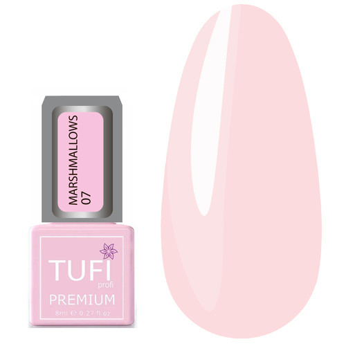 Гель-лак TUFI profi MARSHMALLOWS 07 Румянец 8 мл (0102484)