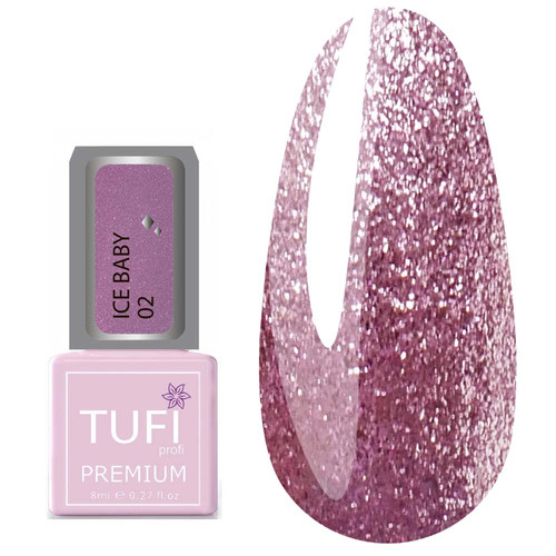 Гель-лак TUFI profi ICE BABY 02 Атлантида 8 мл (0102215)