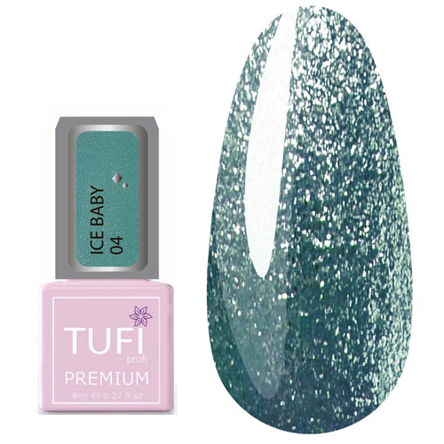 Гель-лак TUFI profi ICE BABY 04 Исландия 8 мл (0102217)