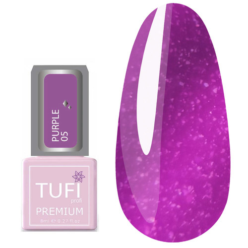 Гель-лак TUFI profi PURPLE 05 Шиммерная Сангрия 8 мл (0102497)