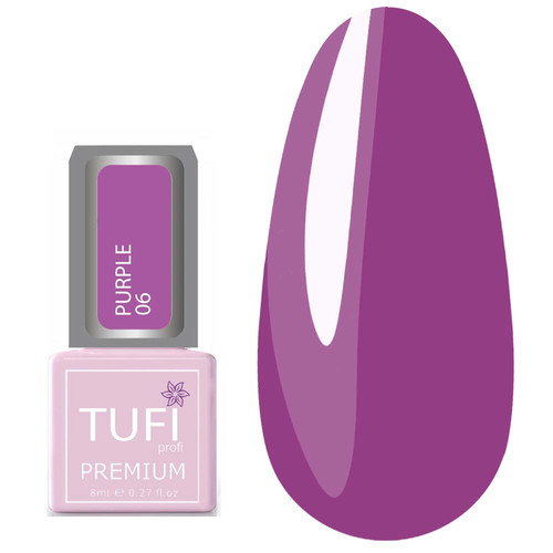Гель-лак TUFI profi PURPLE 06 Пурпурный 8 мл (0102498)