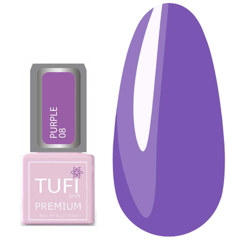 Гель-лак TUFI profi PURPLE 08 Фиолетовый 8 мл (0102500)