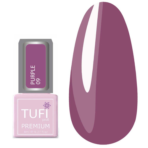 Гель-лак TUFI profi PURPLE 09 Лиловая роза 8 мл (0102502)