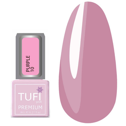 Гель-лак TUFI profi PURPLE 10 Пыльная роза 8 мл (0102503)