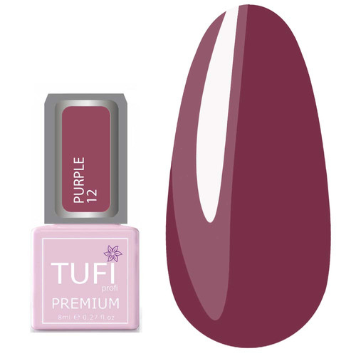 Гель-лак TUFI profi PURPLE 12 Помпеи 8 мл (0102505)