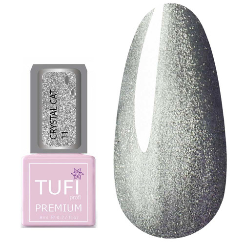 Гель-лак TUFI profi CRYSTAL CAT 11 Місячне сяйво 8 мл (0103068)