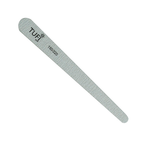 Пилка для ногтей TUFI profi Капля Серая 150/220 грит 17.8 см 1 шт (0102946)
