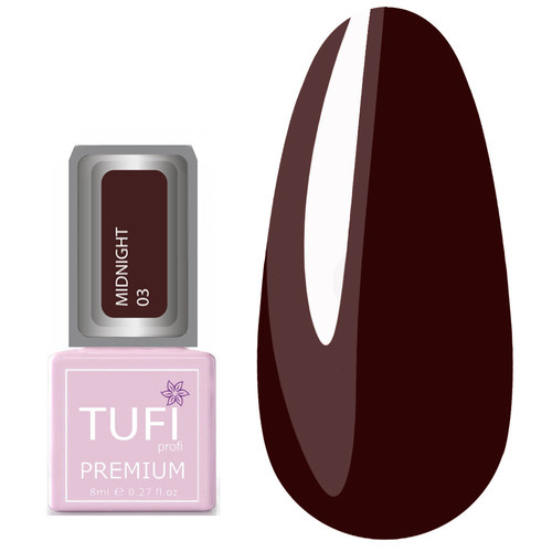 Гель-лак TUFI profi MIDNIGHT 03 Фиолетовое зелье 8 мл (0102621)