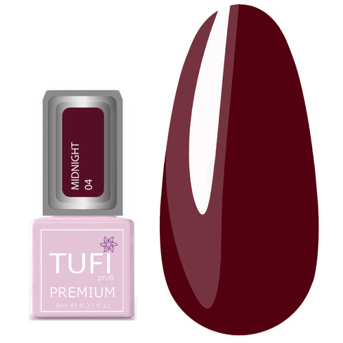 Гель-лак TUFI profi MIDNIGHT 04 Фруктове вино 8 мл (0102622)