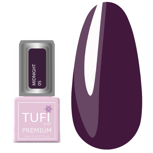 Гель-лак TUFI profi MIDNIGHT 05 Італійська слива 8 мл (0102623)