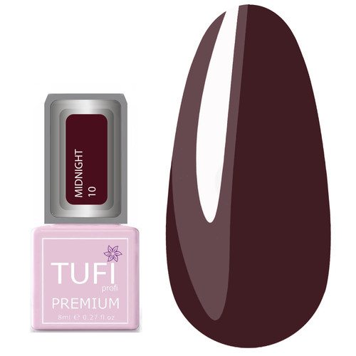 Гель-лак TUFI profi MIDNIGHT 10 Клеверный цветок 8 мл (0102628)