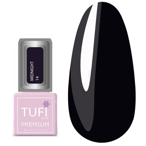 Гель-лак TUFI profi MIDNIGHT 14 Фиолетовая тень 8 мл (0102632)