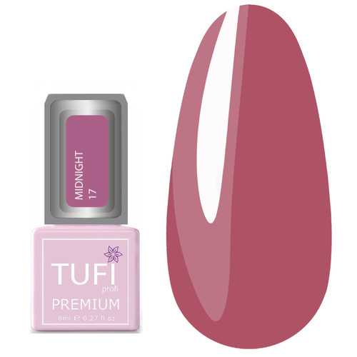 Гель-лак TUFI profi MIDNIGHT 17 Ностальгическая роза 8 мл (0102635)