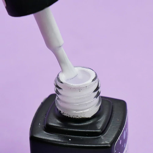 Гель-лак KIRA Nails Fluo №012 белый люминесцентный 6 мл (747012) - Фото №2