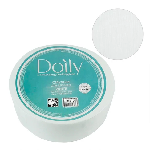 Полоски для депиляции в рулоне DOILY 0,07*50 м  белый 1 рул (10088960010)