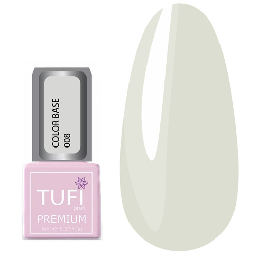 База TUFI profi COLOR BASE 08 Полупрозрачный Розовый Туман 8 мл (0103706)