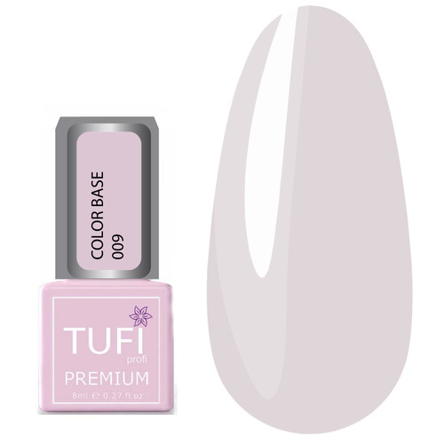 База TUFI profi COLOR BASE 09 Полупрозрачный Розово-Бежевый 8 мл (0103708)