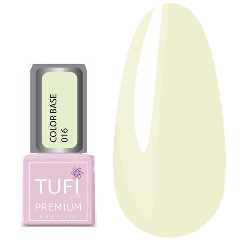 База TUFI profi COLOR BASE 16 Полупрозрачный Бледно-Жёлтый 8 мл (0103865)